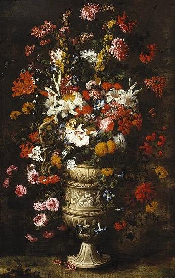 unknow artist Flowers in a Figured Vase China oil painting art
